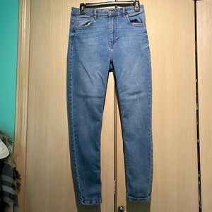 Bershka skinny high rise jeans